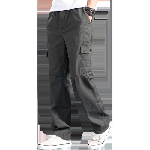 Celestial Comfort Men's Relaxed Fit Cotton Cargo Pants - Celestial Comfort Clothing