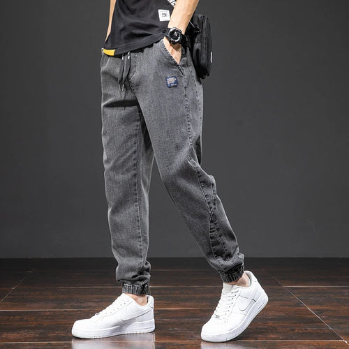 Celestial Comfort Harem Denim Jogger Cargo Pants - Celestial Comfort Clothing