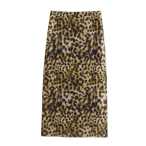 Celestial Comfort Leopard Tulle Midi Skirt - Celestial Comfort Clothing