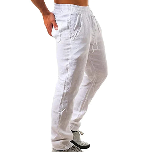 Obsidian Phoenix Men's Cotton Linen Pants