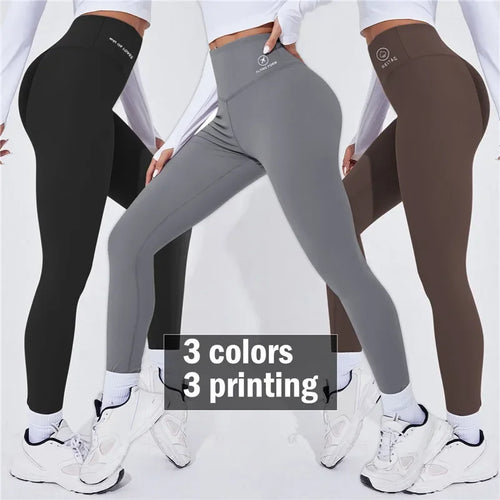 Obsidian Phoenix High-Waist Yoga Leggings
