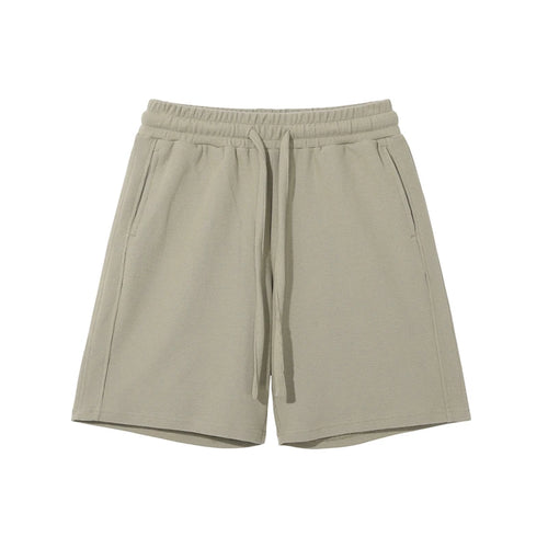 Obsidian Phoenix Woven Unisex Luxury Waffle Shorts - 330gsm