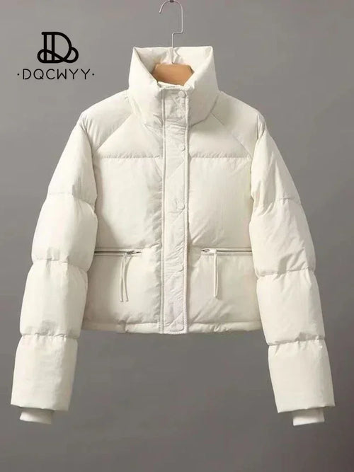 Obsidian Phoenix Women's Luxury Cotton-Padded Short Jacket