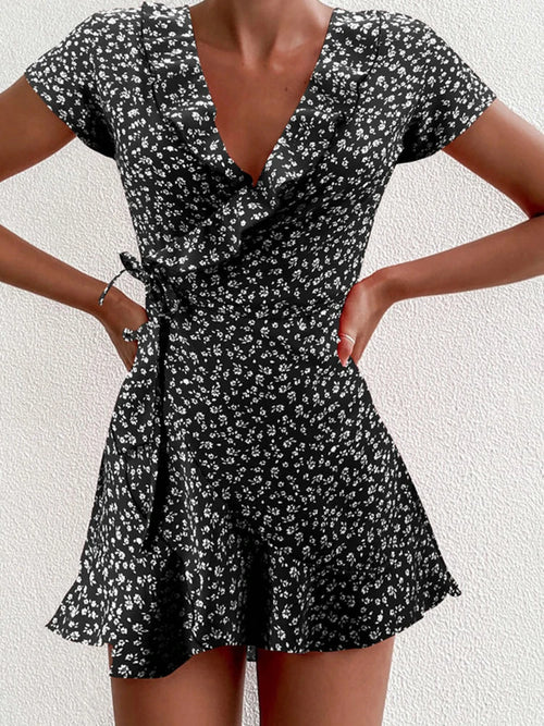 Celestial Comfort Women’s Floral A-Line Dress - Celestial Comfort Clothing