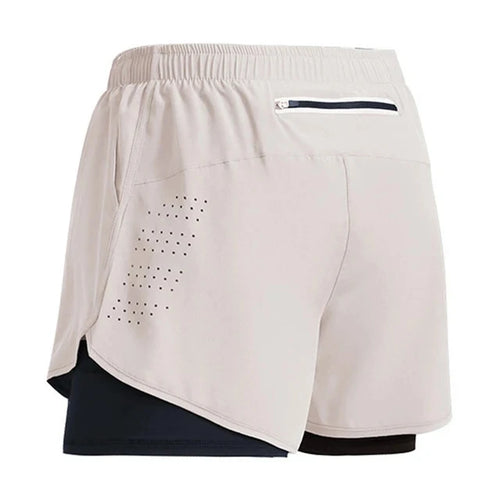 Obsidian Phoenix Men's Luxury 2-in-1 Running Shorts