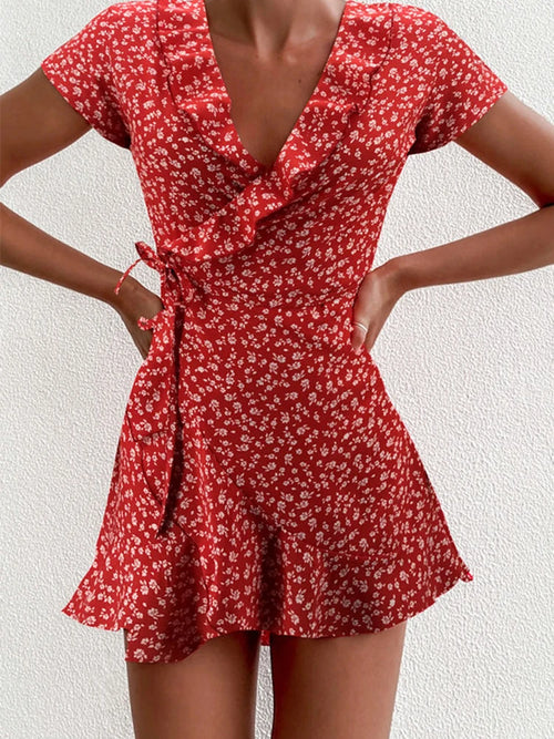 Celestial Comfort Women’s Floral A-Line Dress - Celestial Comfort Clothing