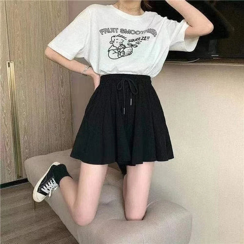 Celestial Comfort High-Waist A-Line Skort - Celestial Comfort Clothing