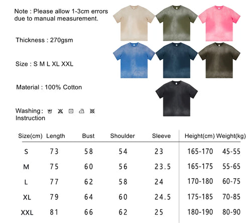 Obsidian Phoenix Unisex Luxury Monkey Washed T-Shirt - 270gsm High Street Solid Cotton Tee