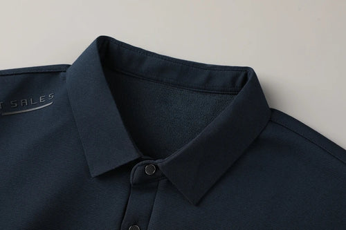 Obsidian Phoenix Luxury Plus Velvet Polo Shirt - High-End Thick Warm Men’s Casual Polos in Sizes Up to 8XL