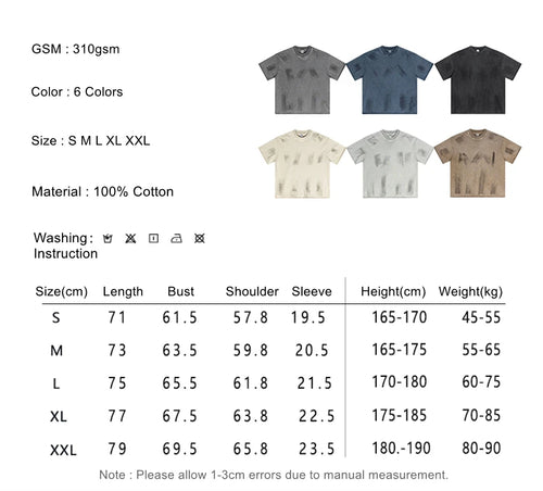 Obsidian Phoenix Unisex Luxury Paint Washed T-Shirt - 310gsm Vintage High Street Cotton Tee