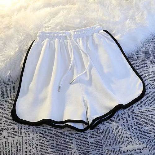 Celestial Comfort Striped Sports Shorts - Celestial Comfort Clothing