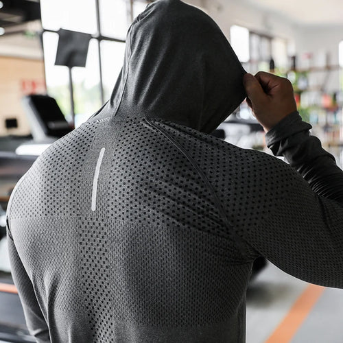 Obsidian Phoenix Men's Luxury Fitness Compression Shirt