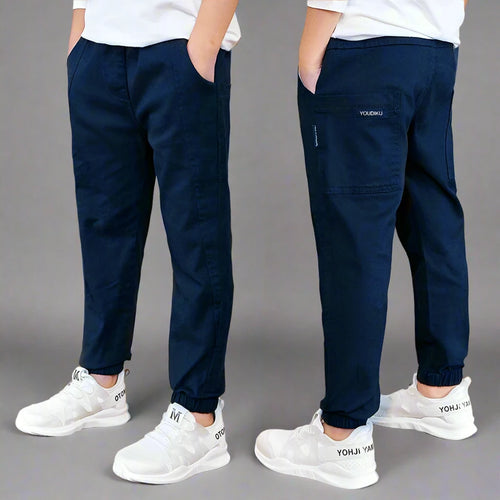 Obsidian Phoenix Kids’ Cotton Sports Pants – Casual, Comfy, and Stylish