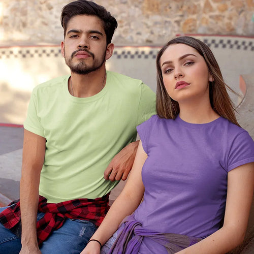 Celestial Comfort Lightweight Solid Cotton Short Sleeve Tshirt - Celestial Comfort Clothing