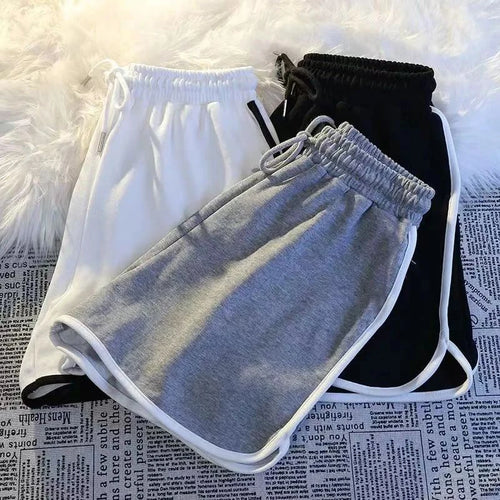 Celestial Comfort Striped Sports Shorts - Celestial Comfort Clothing