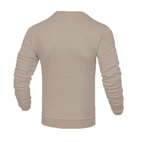 Celestial Comfort Men's Jacquard Sweater - Celestial Comfort Clothing