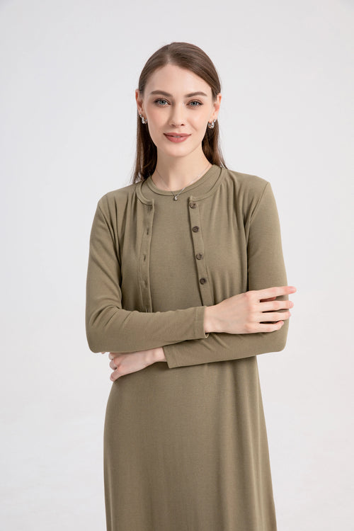 Celestial Comfort Women’s Maxi Cardigan Dress - Celestial Comfort Clothing
