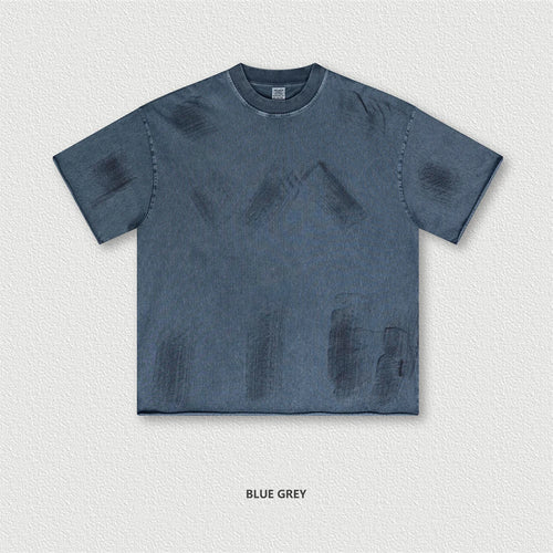Obsidian Phoenix Unisex Luxury Paint Washed T-Shirt - 310gsm Vintage High Street Cotton Tee