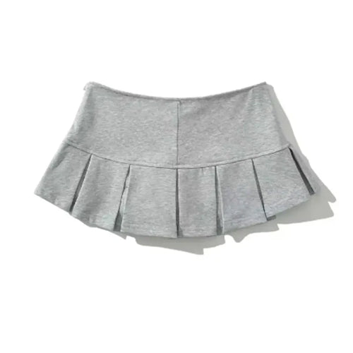 Celestial Comfort Low-Waist Pleated Mini Skirt - Celestial Comfort Clothing
