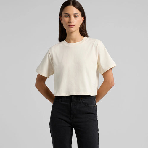 Obsidian Phoenix Dripform Crop Tee