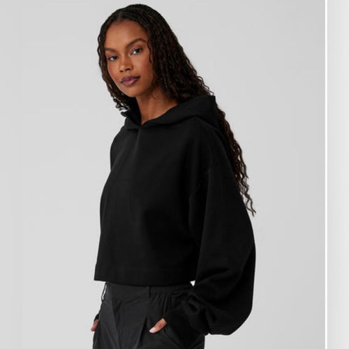 Obsidian Phoenix ZenithCrop Hood – LoungeLayer Edition