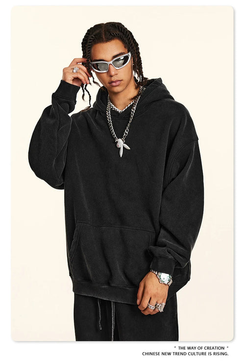 Obsidian Phoenix Core Premium Hoodie – Men’s Cut