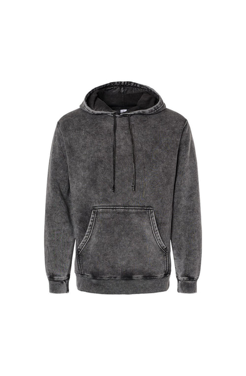 Obsidian Phoenix Faded Core Hoodie – Unisex Mineral Wash Edition