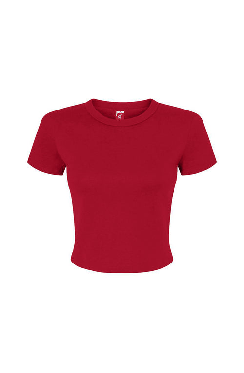 Obsidian Phoenix Blade Rib Crop Top
