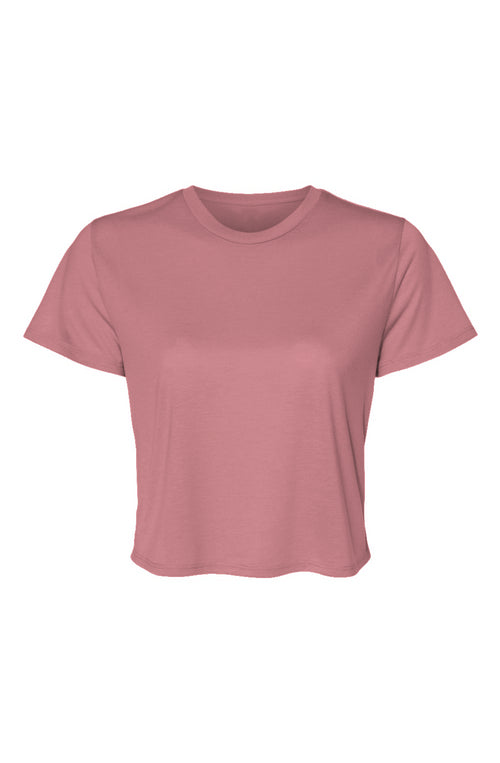 Obsidian Phoenix Veil Crop Tee – Luxe Drape Edition