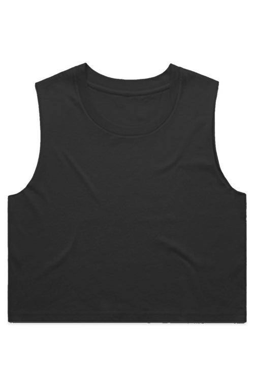 Obsidian Phoenix Blade Crop Tank – FemmeCore Fit