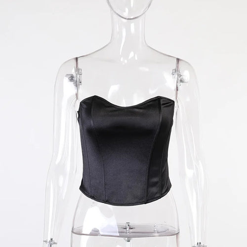 Obsidian Phoenix Women's Luxury Strapless Tube Top