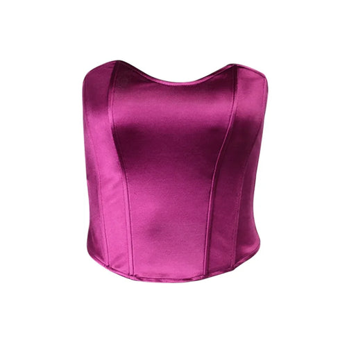 Obsidian Phoenix Women's Luxury Strapless Tube Top