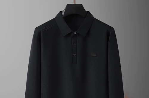 Obsidian Phoenix Luxury Plus Velvet Polo Shirt - High-End Thick Warm Men’s Casual Polos in Sizes Up to 8XL