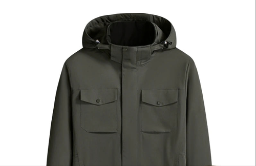 Obsidian Phoenix Luxury Waterproof Cotton-Padded Winter Jacket