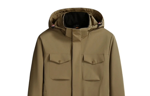 Obsidian Phoenix Luxury Waterproof Cotton-Padded Winter Jacket