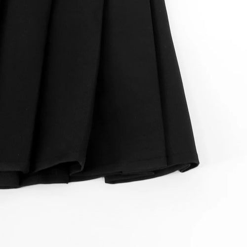 Celestial Comfort Black Pleated Mini Skirt - Celestial Comfort Clothing