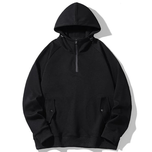 Obsidian Phoenix Luxury Harajuku Hoodie - High-End Oversized Men’s Streetwear Sweatshirt in Sizes Up to 8XL