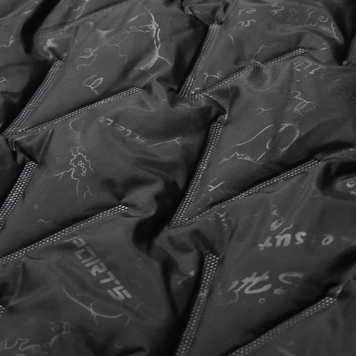 Obsidian Phoenix Luxury Waterproof Cotton-Padded Winter Jacket