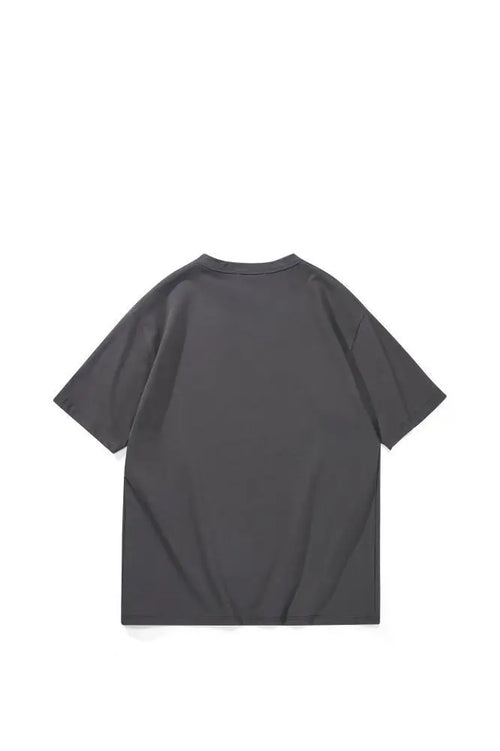 Obsidian Phoenix 100% Cotton Five Half Sleeve T-Shirt - Unisex Loose-Fit Casual Basic Shirt