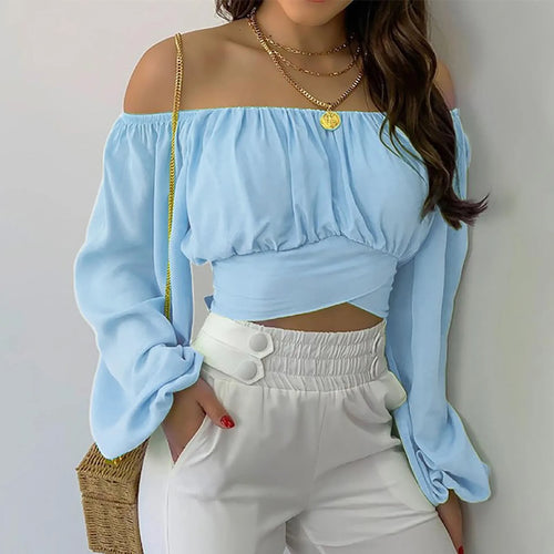 Obsidian Phoenix Women's Luxury Off-Shoulder Blouse