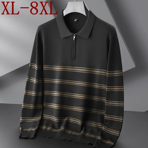 Obsidian Phoenix Luxury Wool Sweater - Pullover in Sizes Up to 8XL