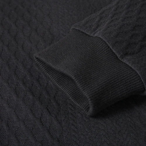 Obsidian Phoenix Luxury Fake Two-Piece Cardigan - High-End Casual Loose Men’s Sweatshirt Jacket in Sizes Up to 8XL