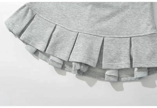 Celestial Comfort Low-Waist Pleated Mini Skirt - Celestial Comfort Clothing