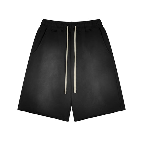 Obsidian Phoenix Unisex Luxury Spray-Dyed Shorts - 360gsm Loose-Fit Short Shorts