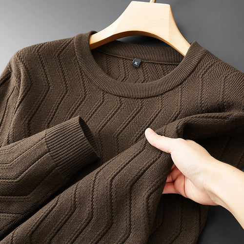 Obsidian Phoenix Luxury Wool Sweater - Pullover in Sizes Up to 8XL
