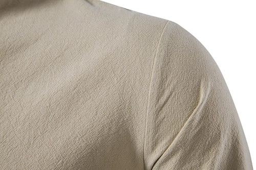 Celestial Comfort New Cotton Linen Long Sleeve Shirt - Celestial Comfort Clothing