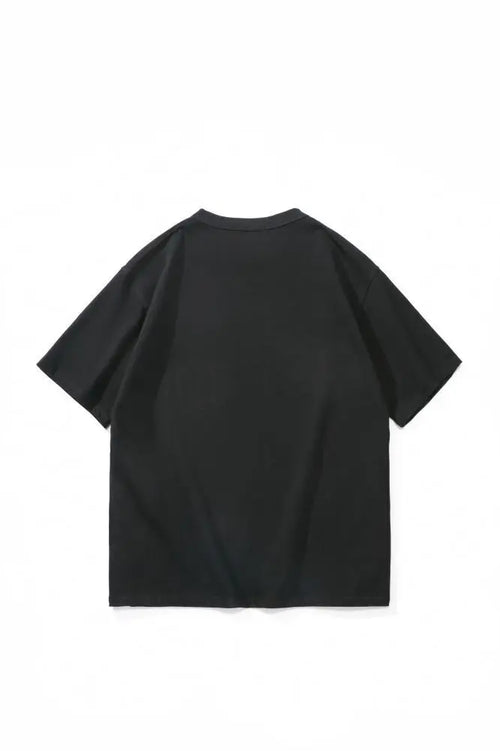 Obsidian Phoenix 100% Cotton Five Half Sleeve T-Shirt - Unisex Loose-Fit Casual Basic Shirt