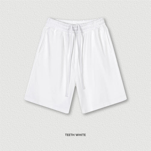 Obsidian Phoenix Unisex Luxury Quick-Dry Shorts - 280gsm Loose-Fit Breathable Solid Shorts
