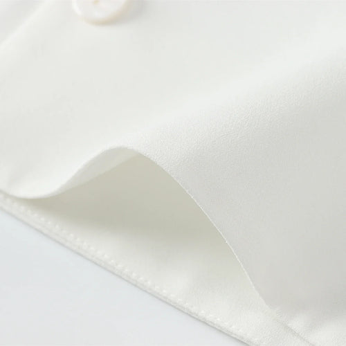 Celestial Comfort Sleeveless Vest-Style Shirt - Round Neck, Single-Breasted, Chic Summer Office Top for Women - Celestial Comfort Clothing