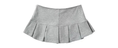 Celestial Comfort Low-Waist Pleated Mini Skirt - Celestial Comfort Clothing